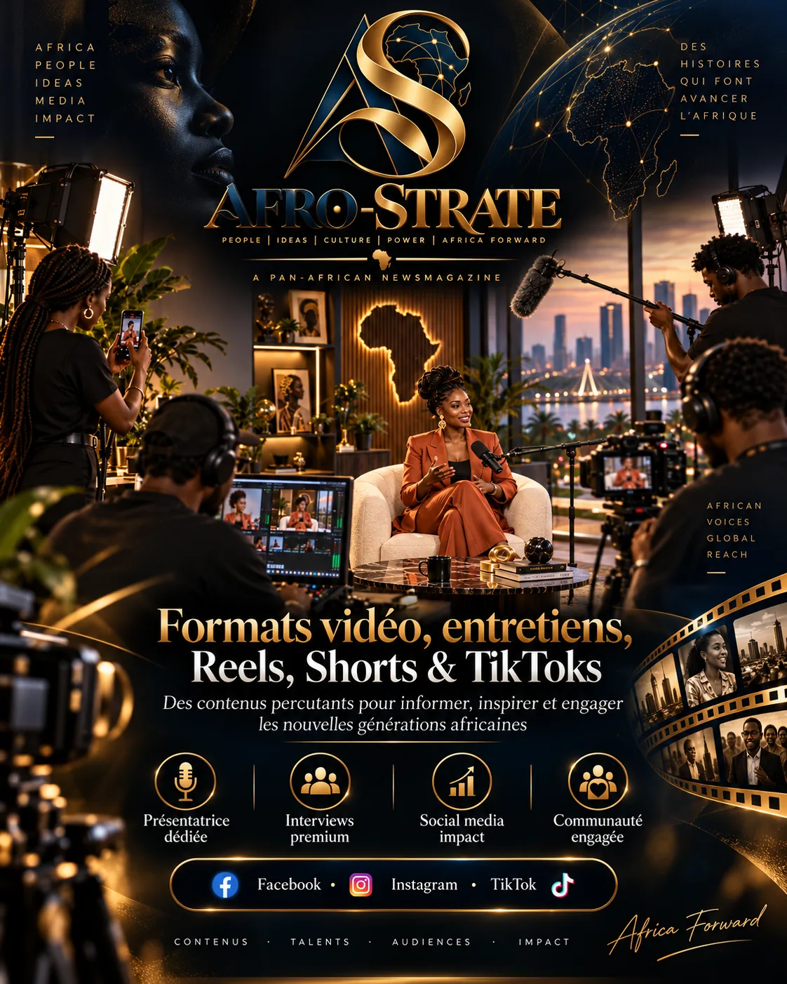 AFRO-STRATE — Magazine trimestriel