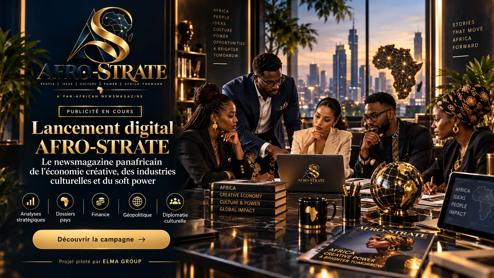 Lancement digital AFRO-STRATE